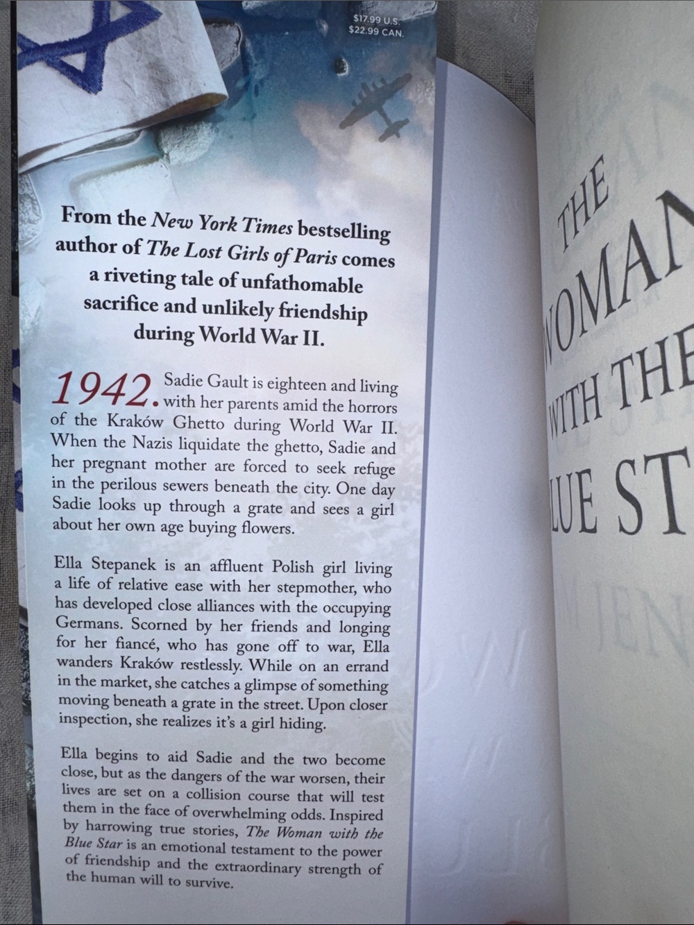 The woman with the blue star - Pam Jenoff -  softcover Book - Picture 5 of 12